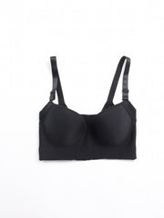 Solid Push Up Bra Comfy Anti-Sag Everyday Women's Lingerie