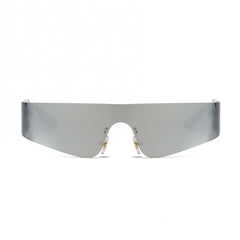 Steampunk Frameless Men Sports Sunglasses