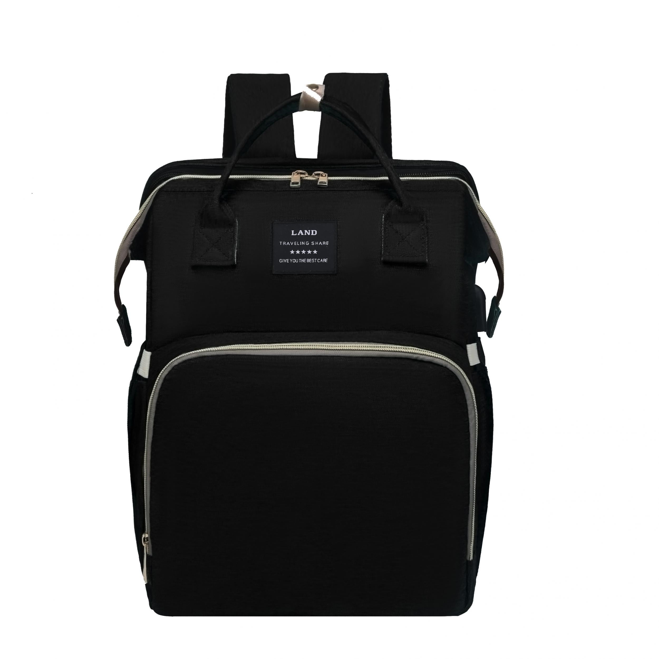 Diaper Bag Backpack with Changing Station Large Capacity Waterproof Sunshade