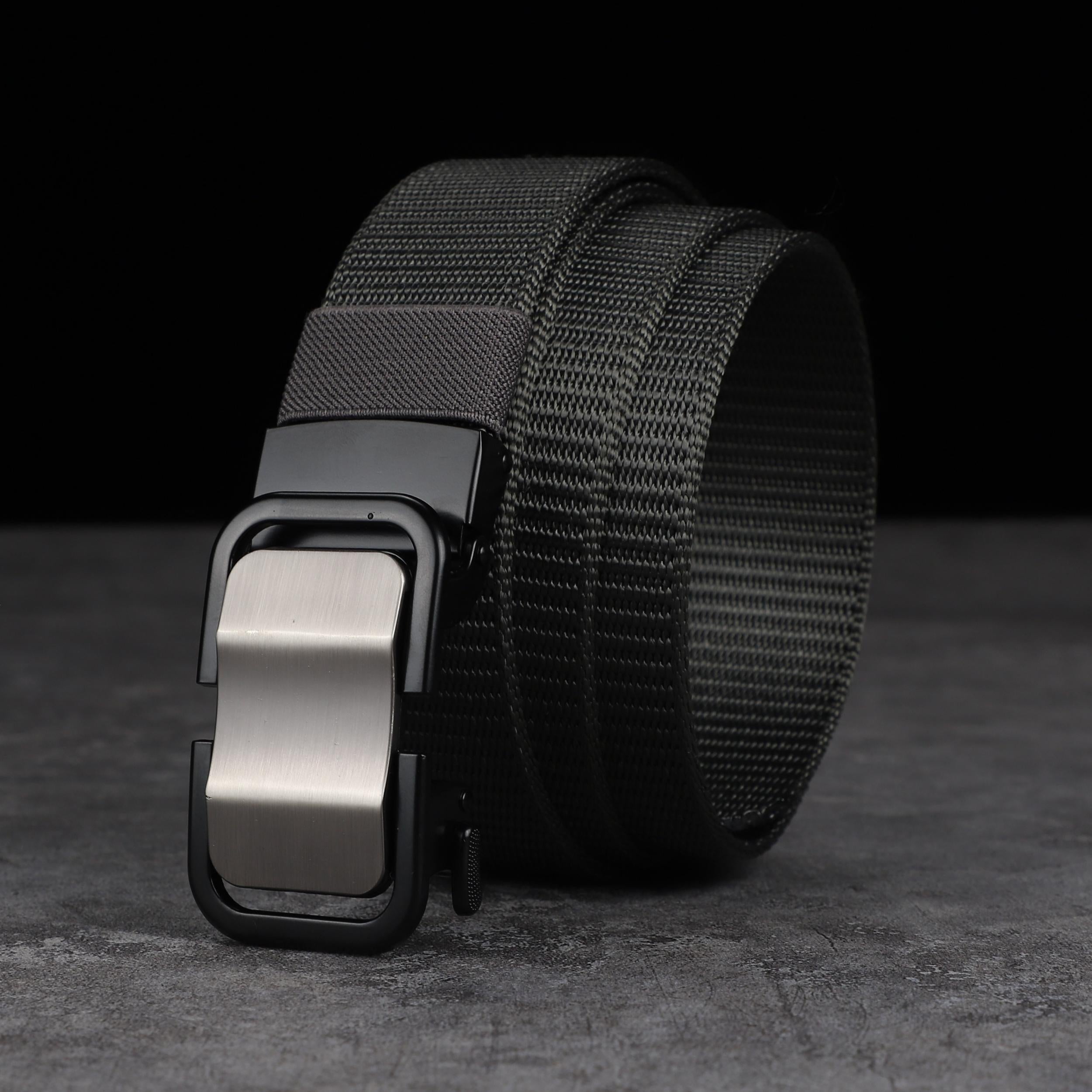 Polyester Alloy Automatic Buckle Belt Casual Versatile Training Belt