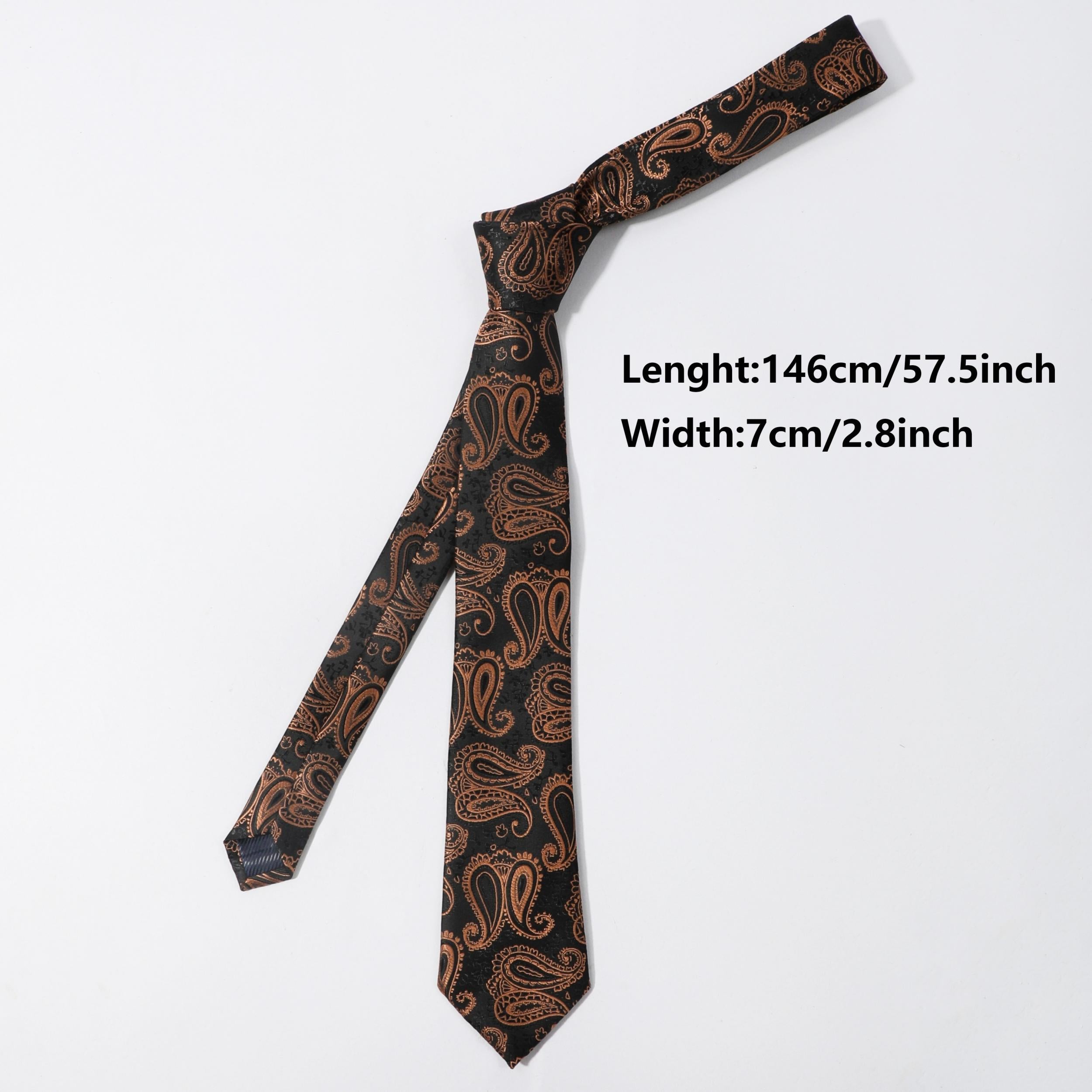 Men's Business Cashew Pattern Necktie