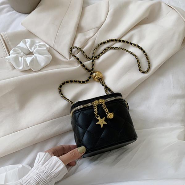 All-Match Diamond Messenger Bag Ladies Small Square Bag