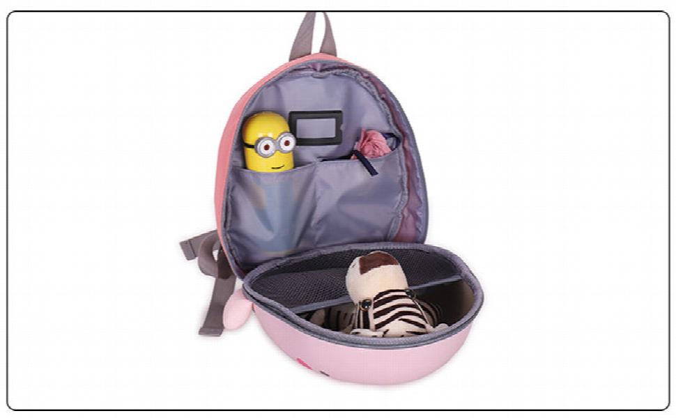3D Kids School Backpacks Cartoon Toddler Book Bags