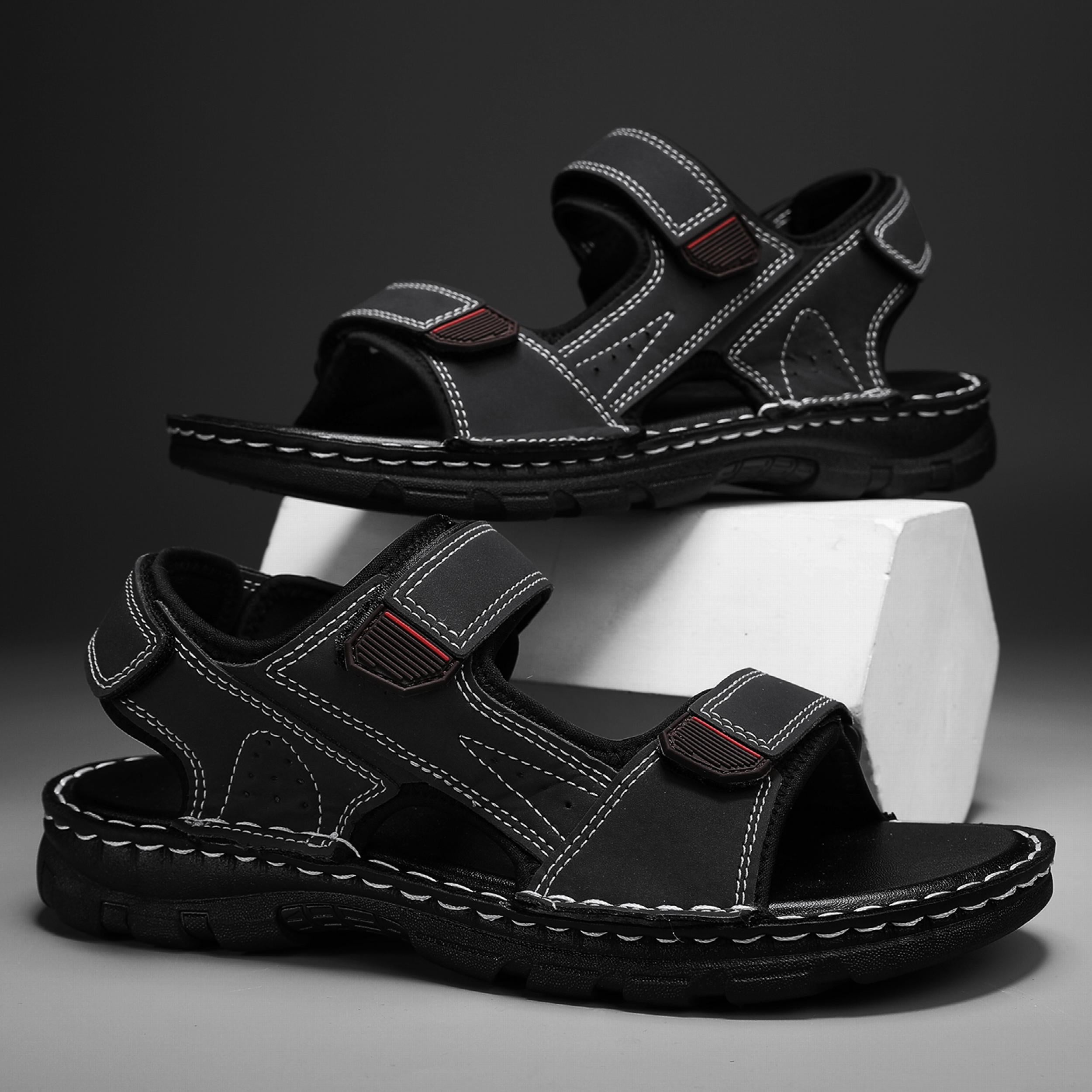 Men's Open Toe Sandals Non Slip Comfortable Beach Shoes