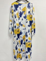 Women's Floral Print Long Sleeve Casual Dress