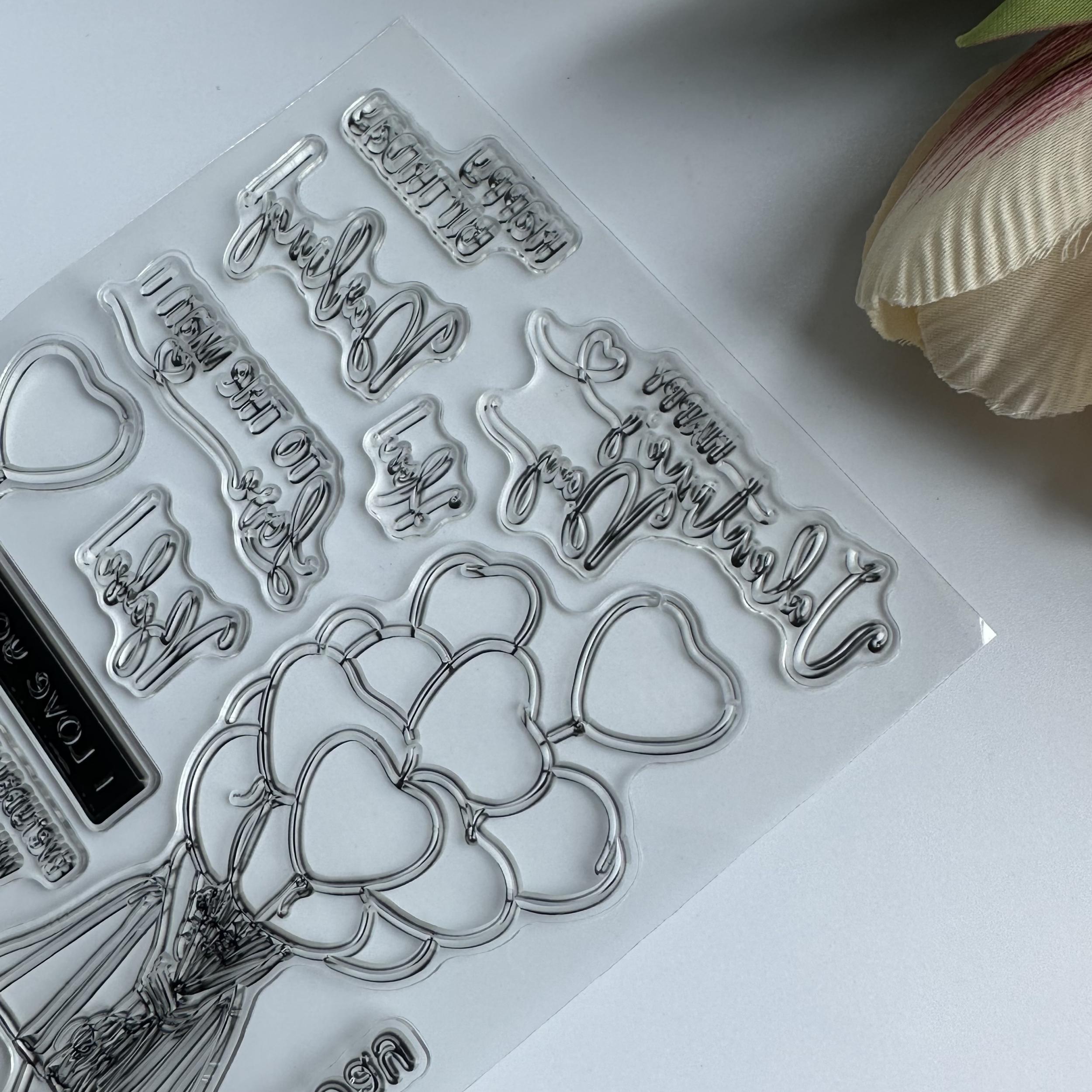 Cartoon Transparent Stamp for Journaling & Scrapbooking