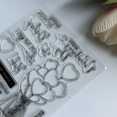 Cartoon Transparent Stamp for Journaling & Scrapbooking