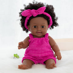 12 Inch Realistic Reborn Baby Doll Soft Rubber Soothing Toy Lifelike Doll