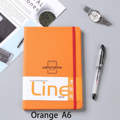 Stylish Strapped Notebook for Class Notes Journaling Business Meetings