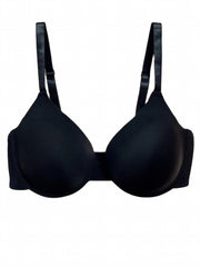  Underwire Push Up Bra Solid Full Cover Molded Cup Women's Plus