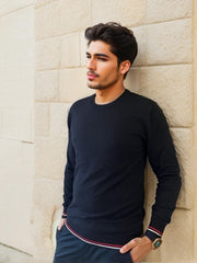 Men's Casual Warm Knitted Solid Sweater