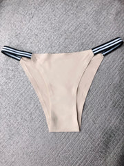 6 Pcs Women's Low Waist Bikini Panties Seamless High Elastic Lingerie