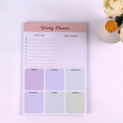 Weekly Plan Memo Book - Magnetic Attraction Design