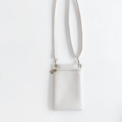 Lychee Pattern Zipper Shoulder Bag for Daily Essentials