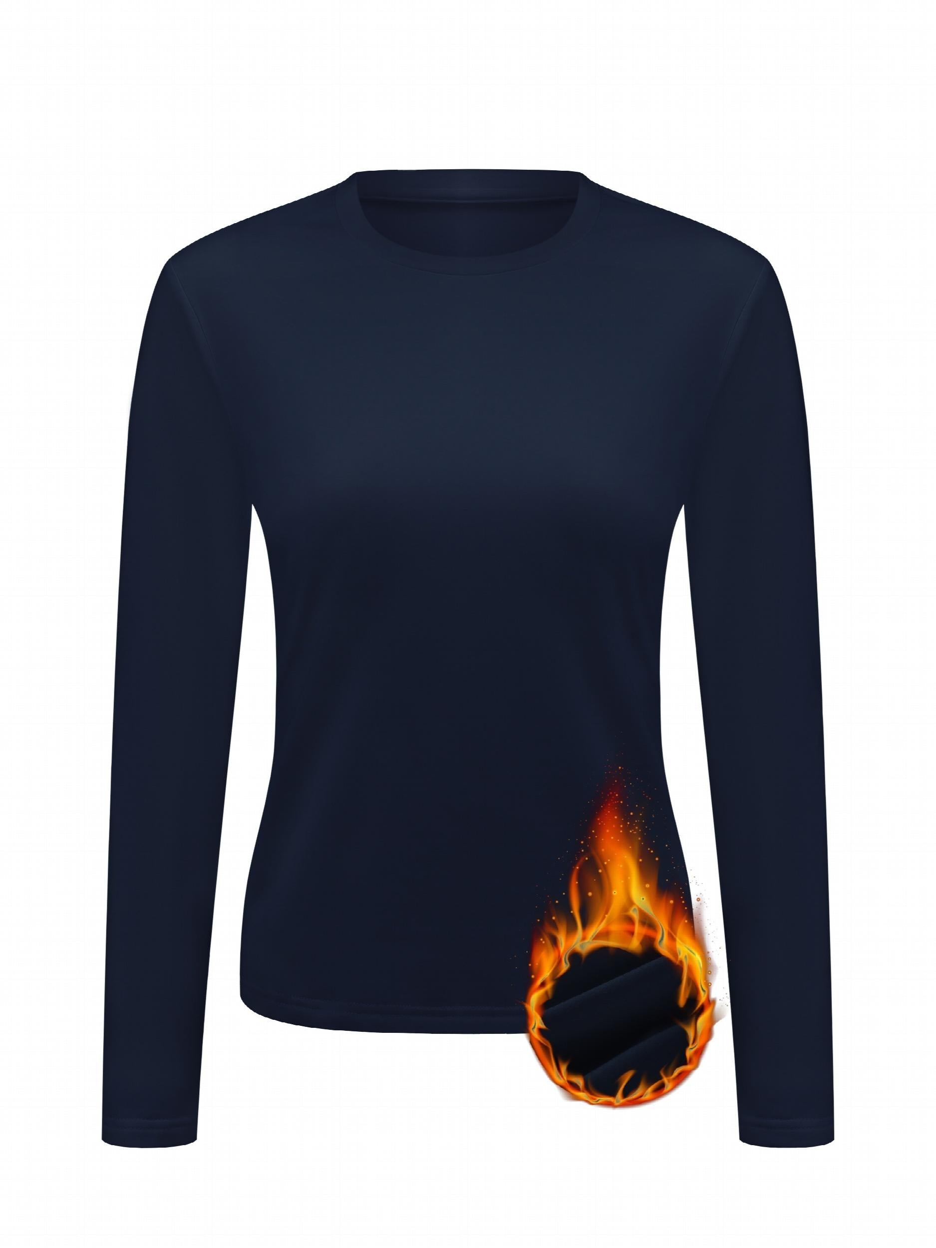 Women's Thermal Crew Neck Shirt