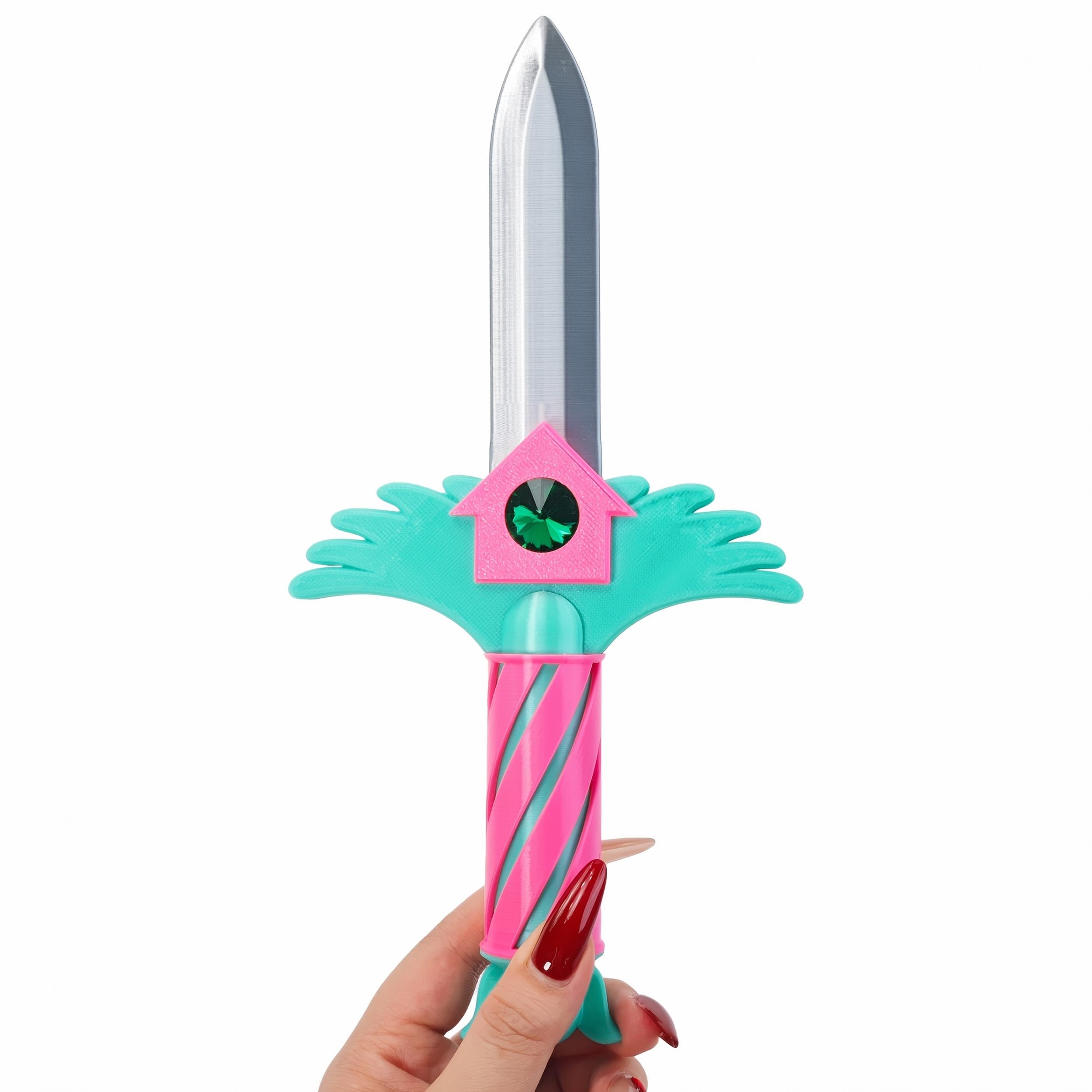 Hide&Seek Dagger Game Accessory Cosplay Keychain Necklace