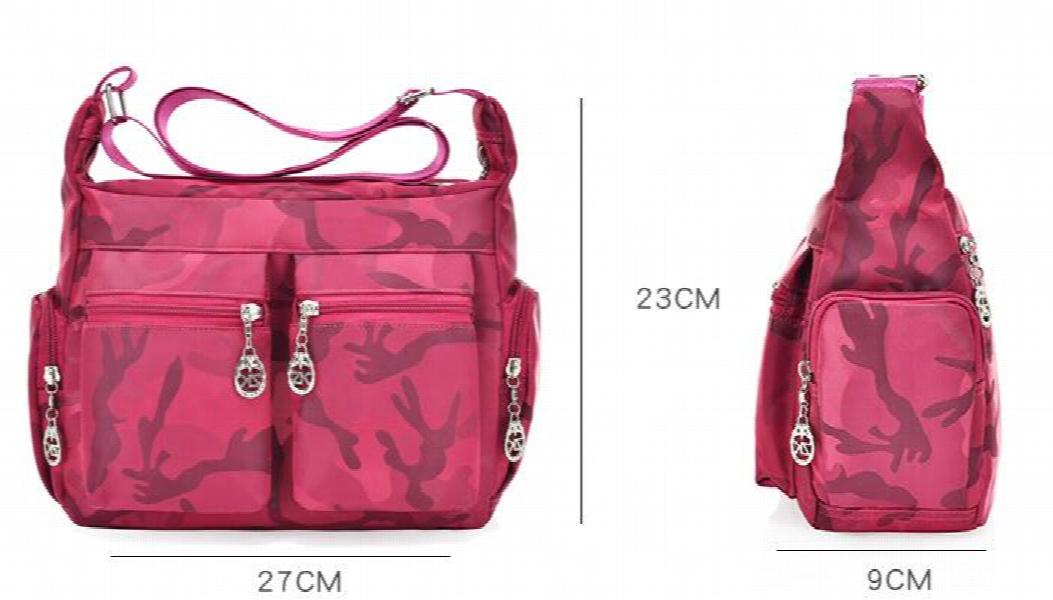 Women Shoulder Messenger Bag Waterproof Oxford Crossbody Bag Handbags Large