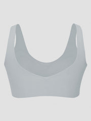 Plus Size Seamless Wireless Fitness Bra