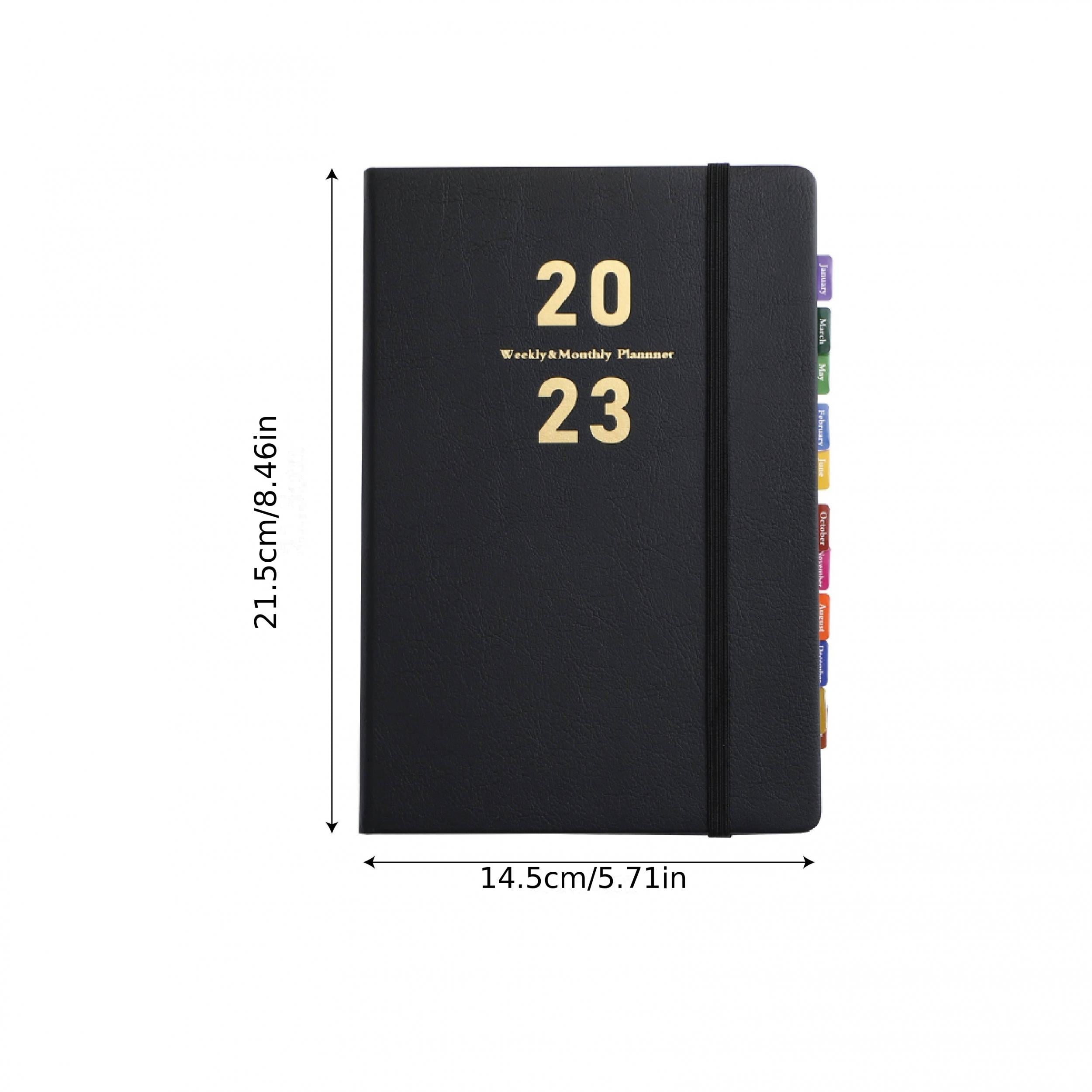 A5 Daily Plan Notebook 365  Time Management Calendar Personal Agenda