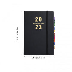 A5 Daily Plan Notebook 365  Time Management Calendar Personal Agenda