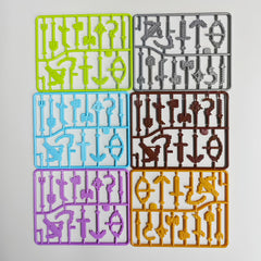 Mini Character Weapon Building Block Set