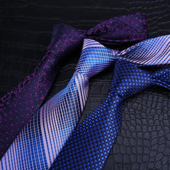 Men's Jacquard Neck Ties 8 0cm Classic Formal Business Party Wedding Tie