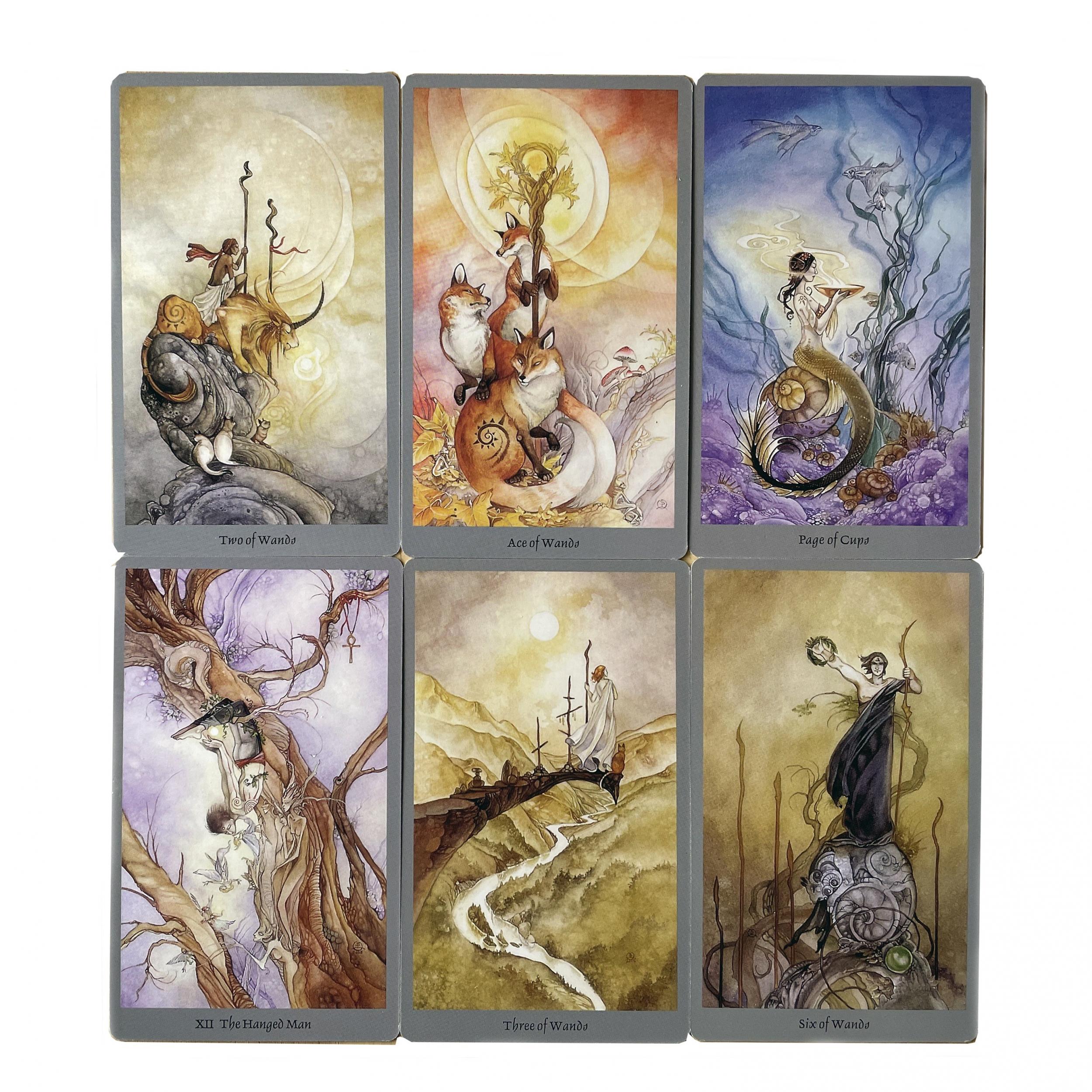 Christmas Tarot Card Set for Beginners - 78 Cards & Guide