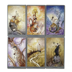Christmas Tarot Card Set for Beginners - 78 Cards & Guide