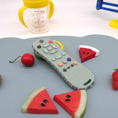 TV Remote Silicone Teething Toy for Babies Soft and Durable