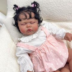 Cuddly 60 Reborn Youngsters Girl Doll with Soft Cloth Body & Lifelike Features