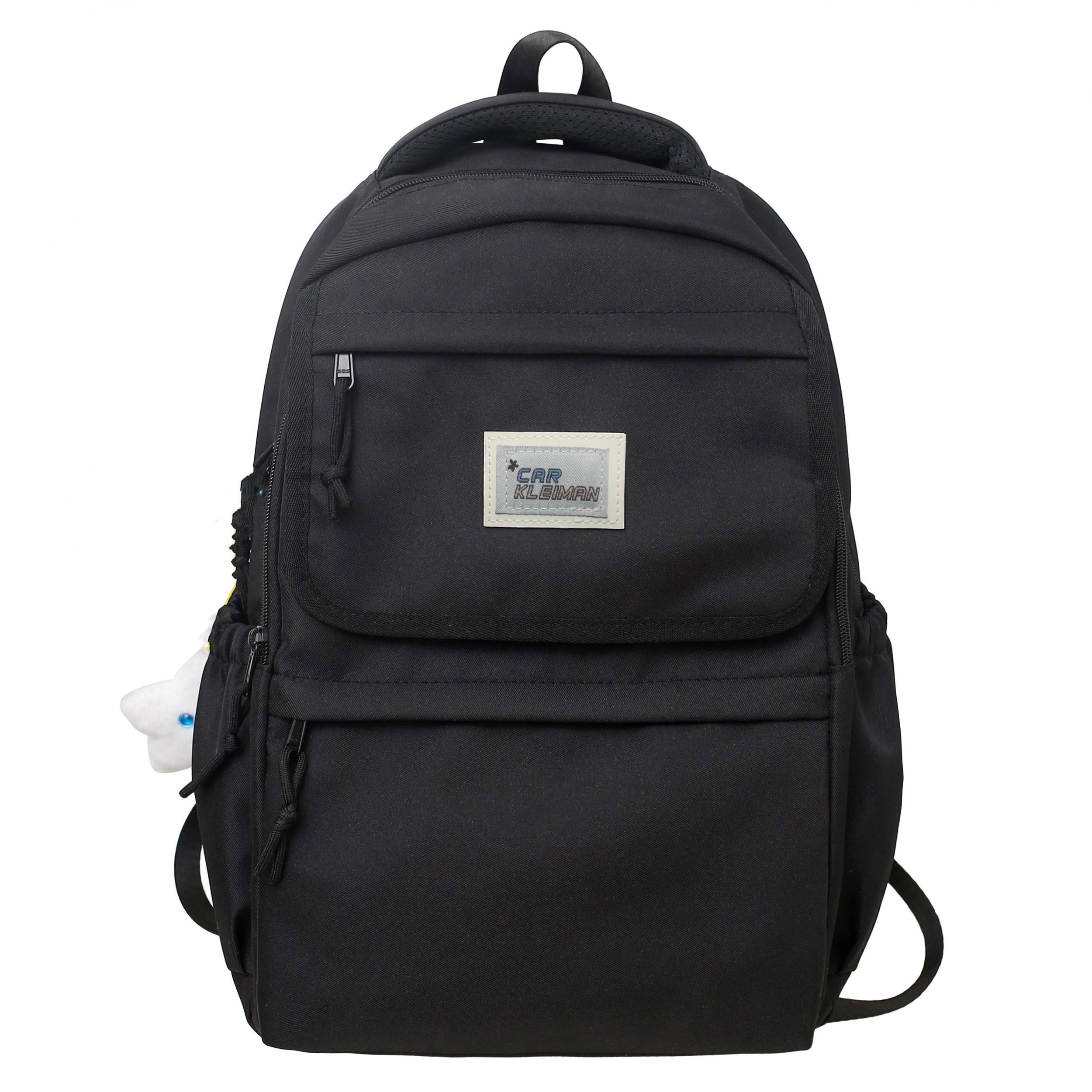 Large Capacity Zipper Backpack School Bag