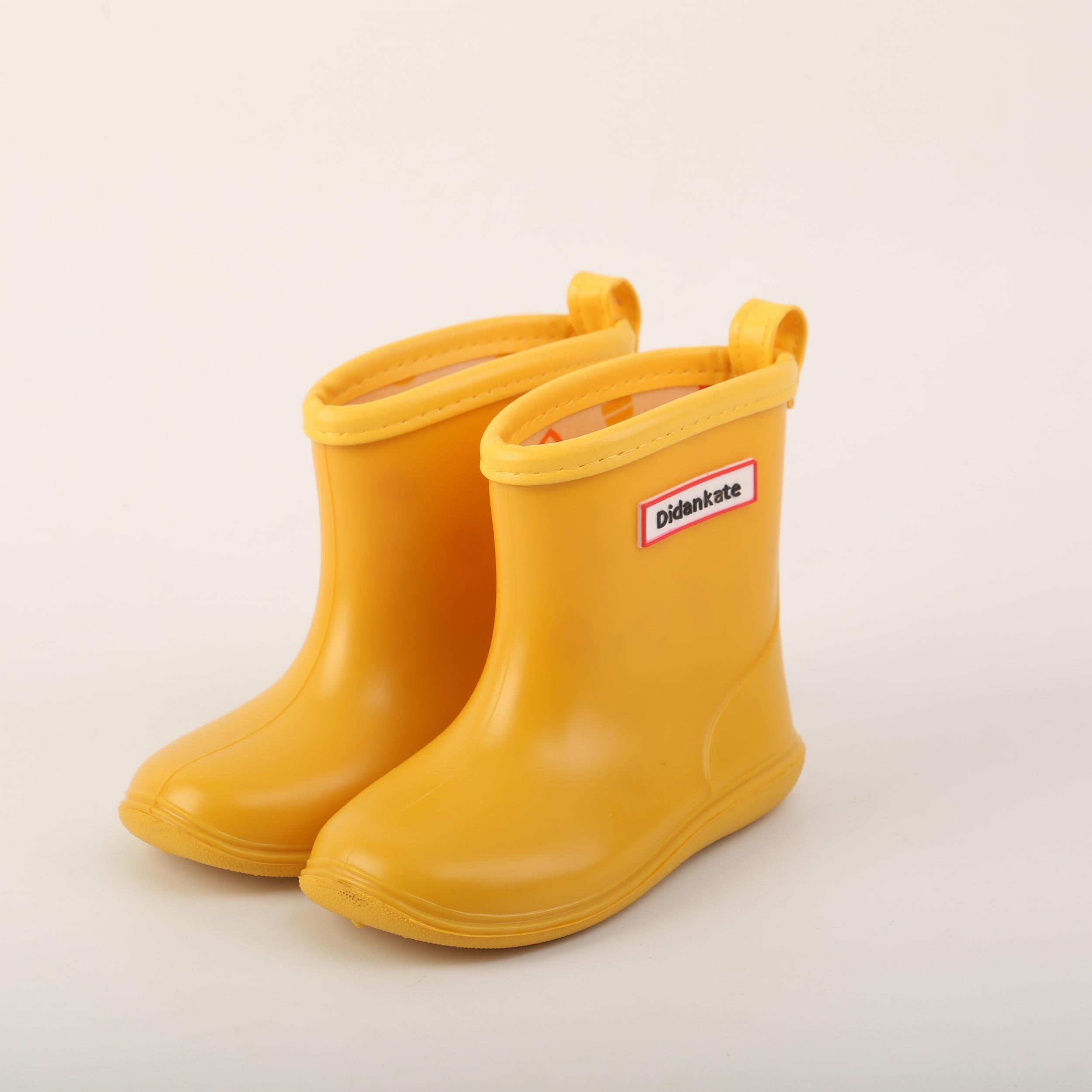 Waterproof Girls' Rain Boots Slip On Non Slip Durable