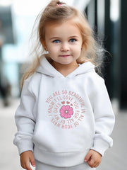 Sweet Flower & Letter Pattern 2pcs Breathable Activewear Sets