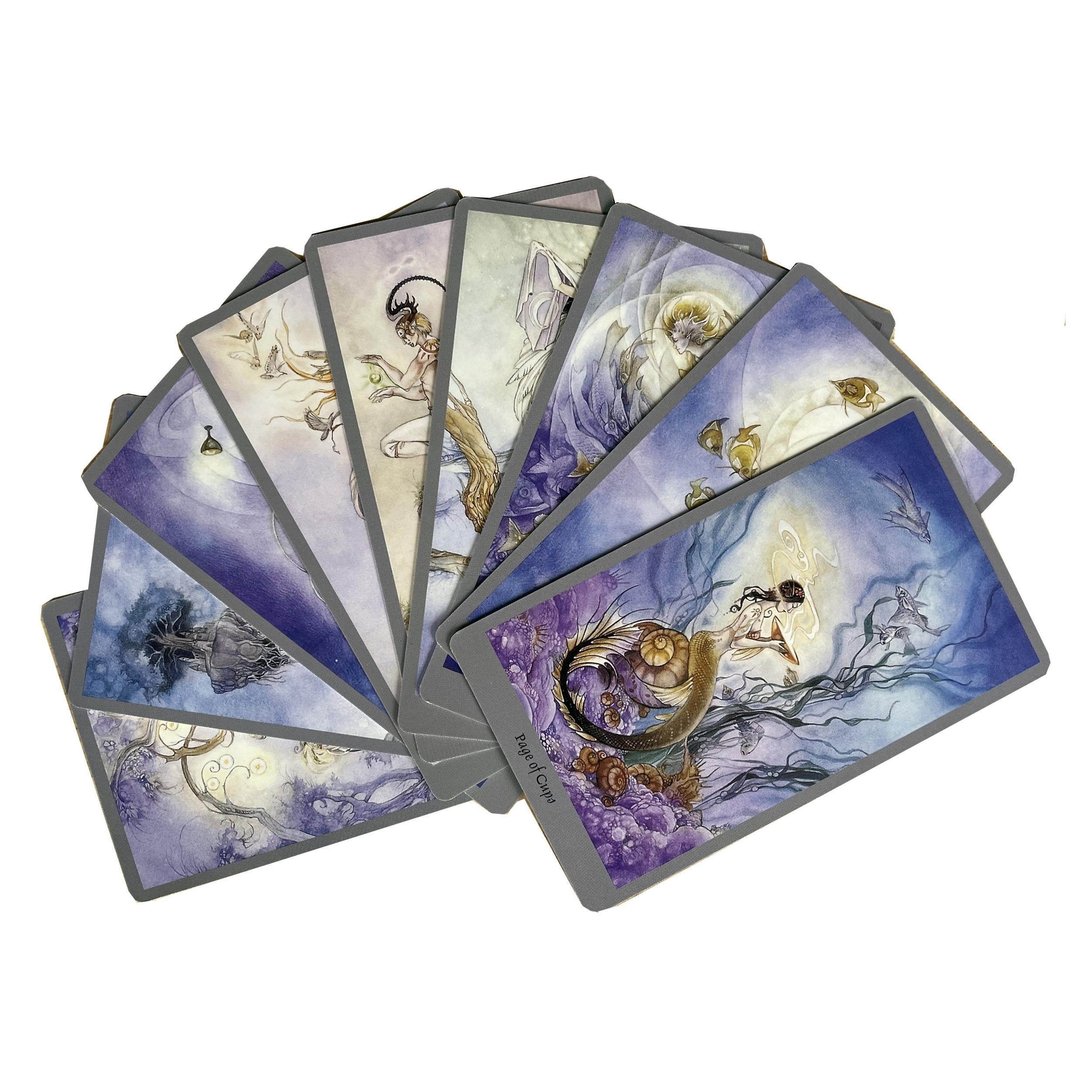 Christmas Tarot Card Set for Beginners - 78 Cards & Guide