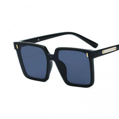 Square Polarized Sunglasses Jelly Frame Glasses UV400