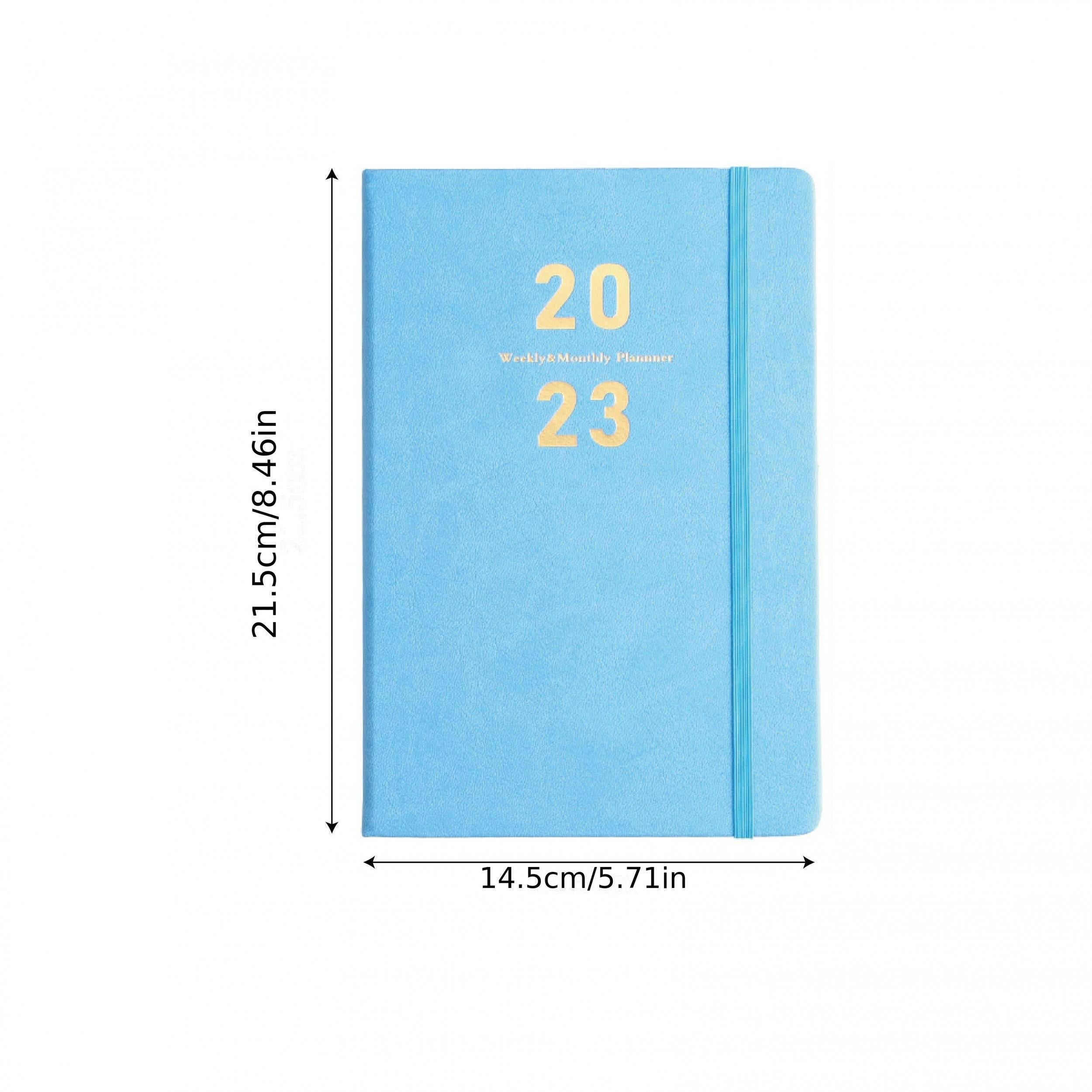 A5 Daily Plan Notebook 365  Time Management Calendar Personal Agenda