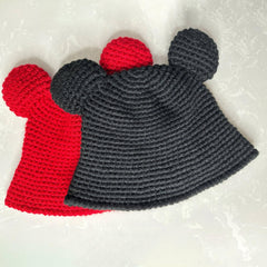 Big Ear Woolen Hat Fisherman Hat Knitted Warm Beanie Autumn Winter