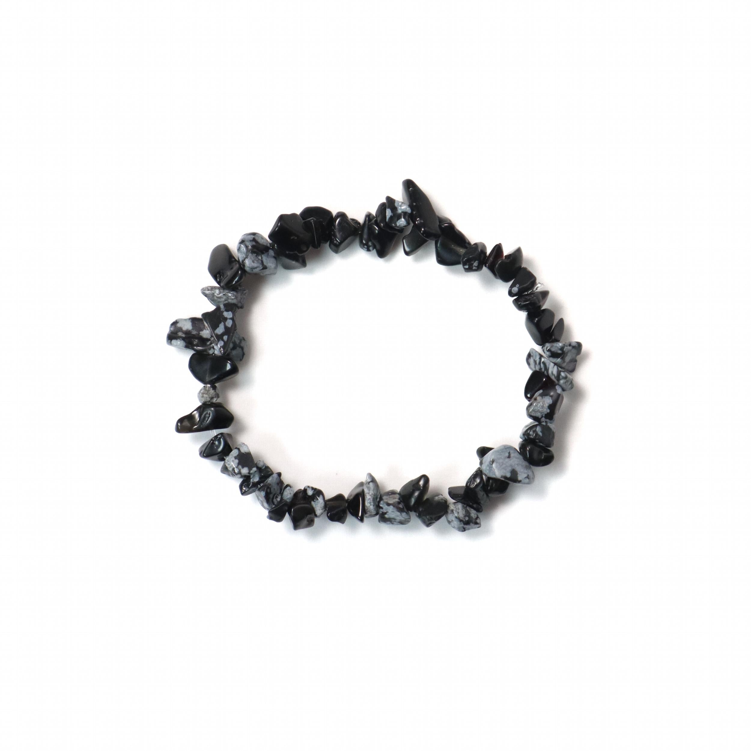 Natural Crystal Irregular Shape Bracelet Birthstone Gift for Him