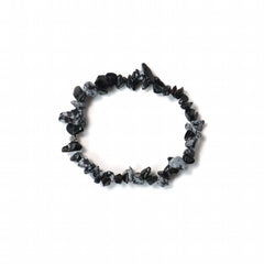 Natural Crystal Irregular Shape Bracelet Birthstone Gift for Him
