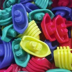 6pcs Baby Shower Toys Submarine Floating Bath Boat Toys