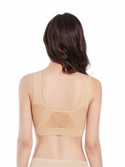 3pcs Wireless Sports Bras Comfy & Breathable Women's Lingerie