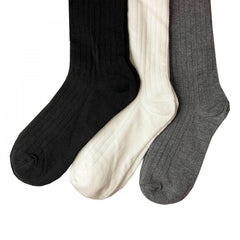 Ribbed Thigh High Socks Comfy Over The Knee Stockings