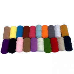 500g Handwoven Solid Knitted Chenille Yarn DIY