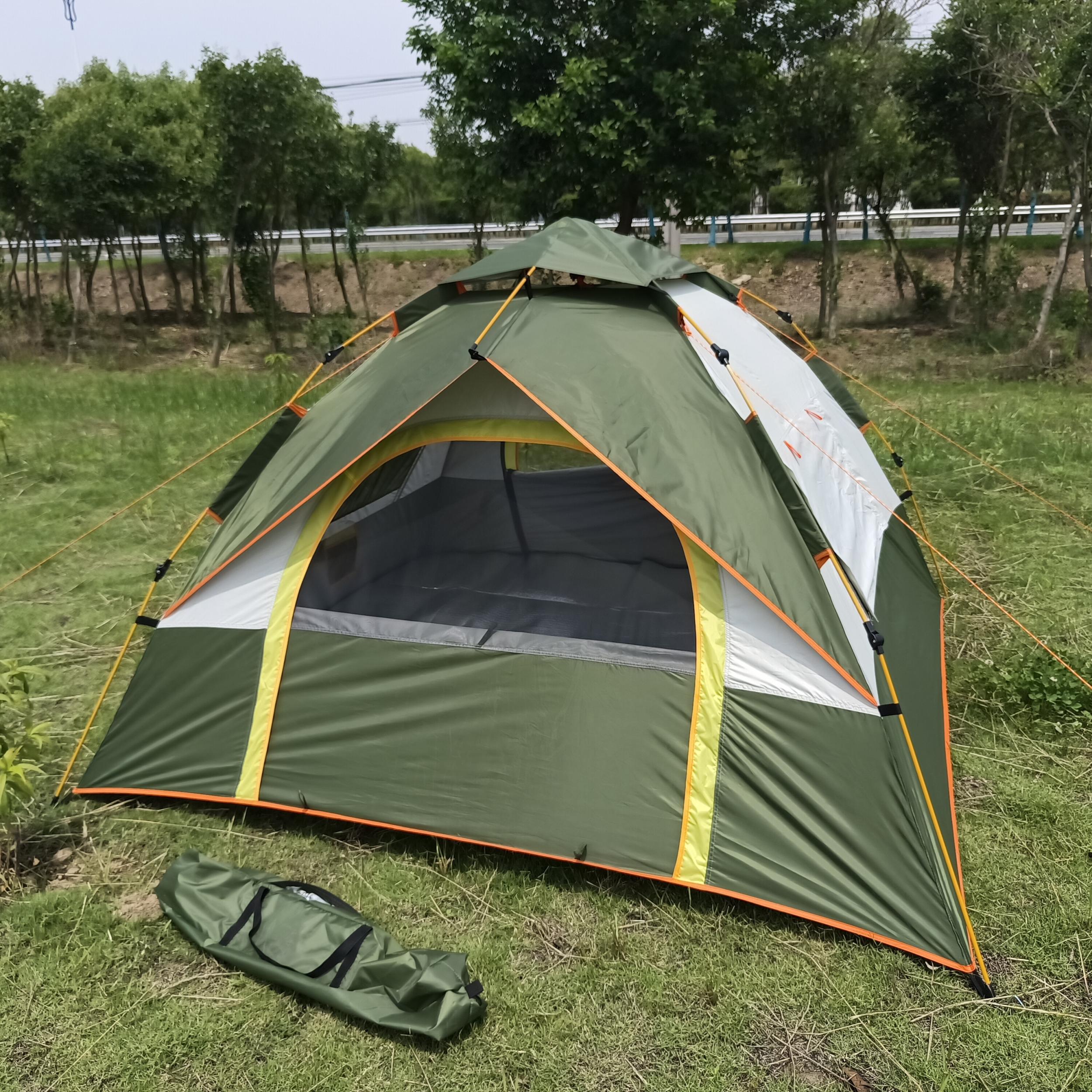 Waterproof Tent with Sun Protection for Outdoor Adventures