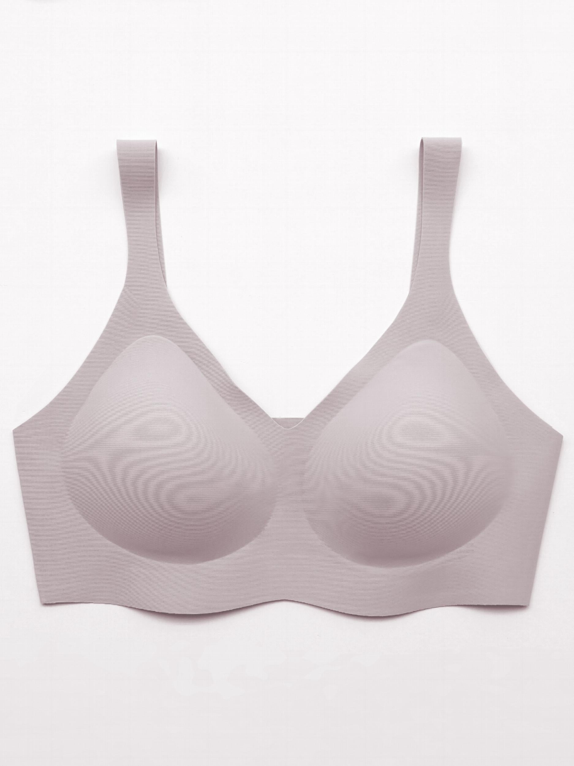 Soft Seamless Wireless Bra Full Coverage Comfy Everyday Lingerie