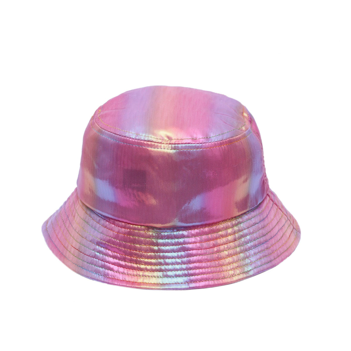 Colorful Reflective Sunshade Bucket Hat for Shopping