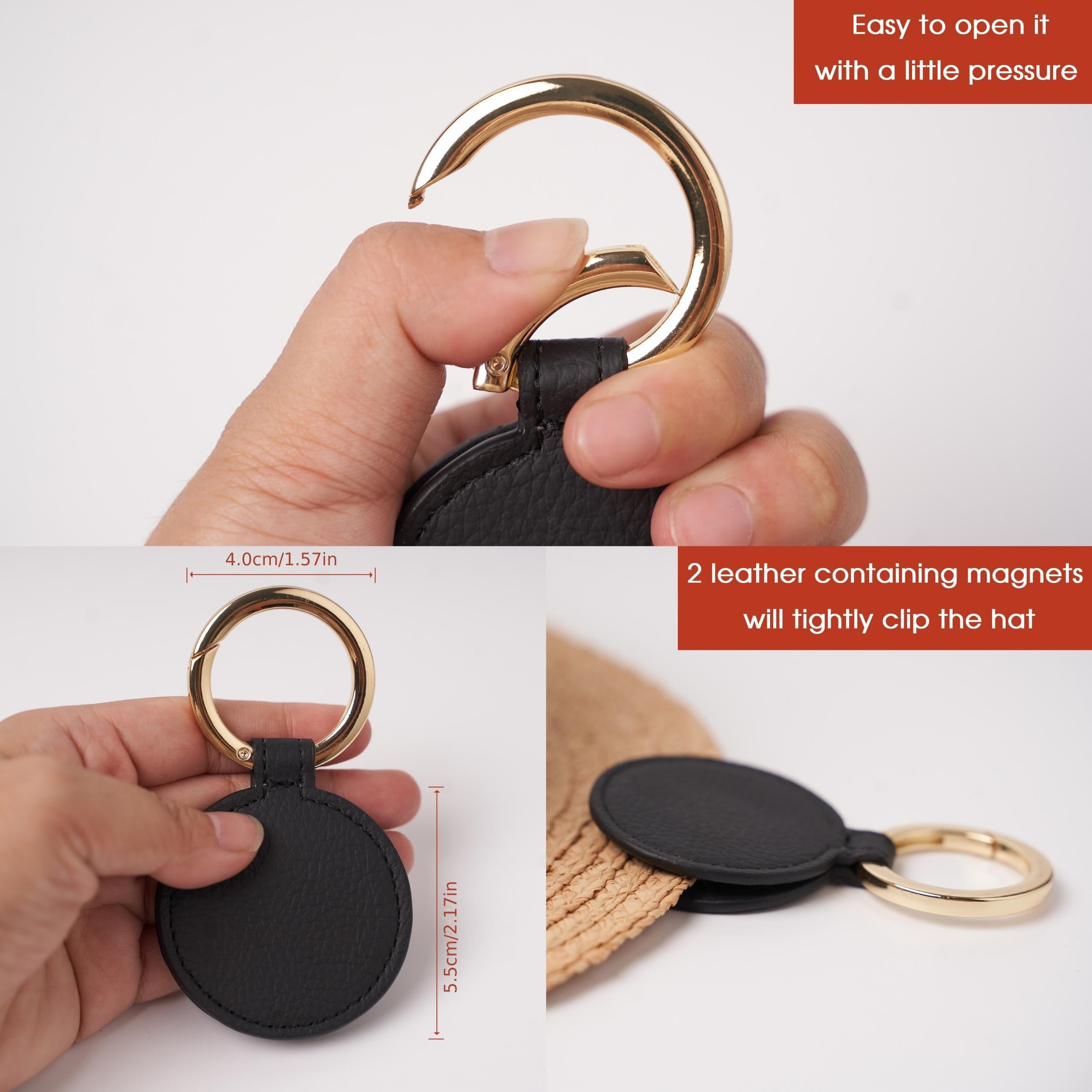 Travel Hat Clip Holder Portable Magnetic Accessory