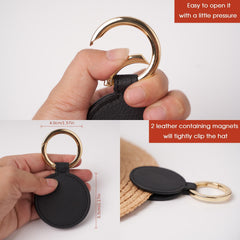 Travel Hat Clip Holder Portable Magnetic Accessory