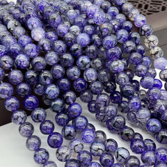 6mm Natural Stone Beads Jewelry Making DIY Bracelet Necklace