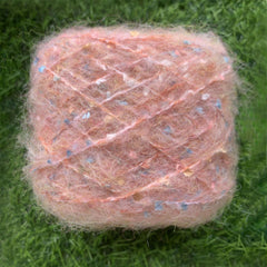 Multicolored Wool Sequins Line 100m Hand-Woven DIY Sweater Coat Scarf